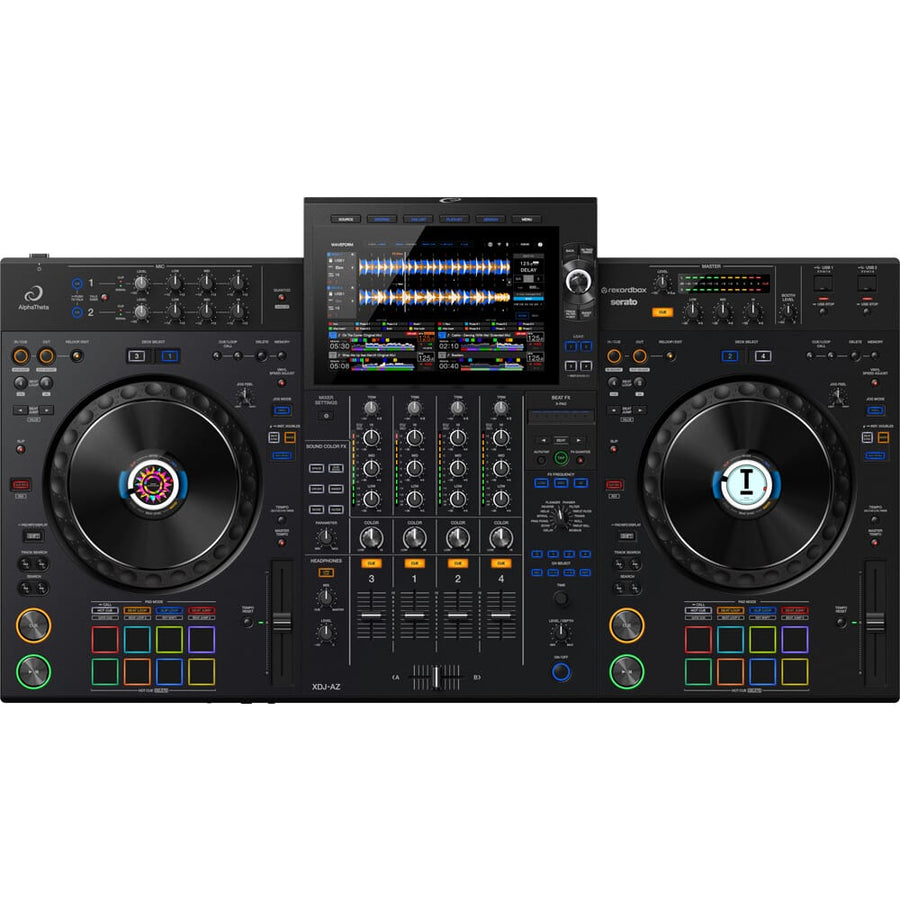 AlphaTheta XDJ-AZ Standalone DJ Controller & HDJ-F10 Wireless Headphones Bundle Deal
