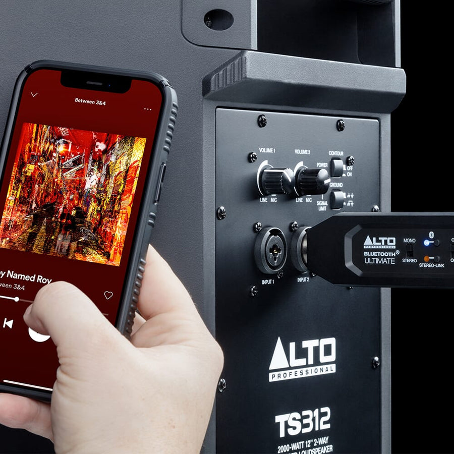 Alto Bluetooth Ultimate, Rechargeable Stereo Bluetooth Receiver (Single / B-Stock)