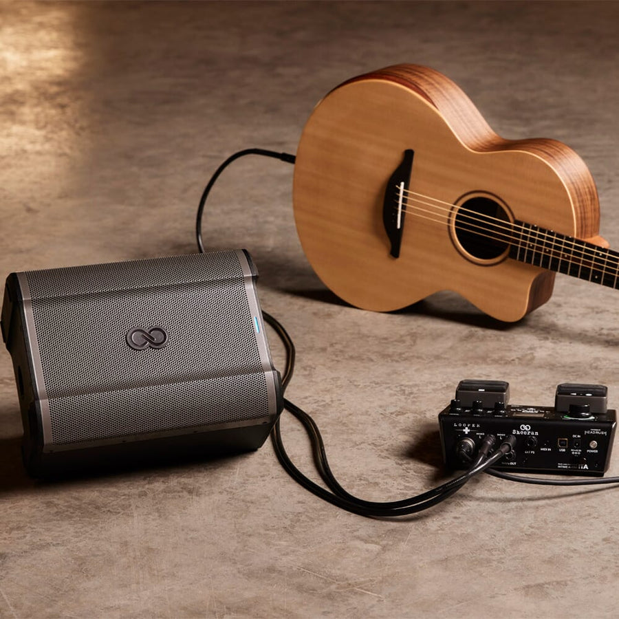 Alto Sheeran Loopers Special Edition Busker, Battery-Powered Speaker with Bluetooth and 3-Channel Built-In Mixer