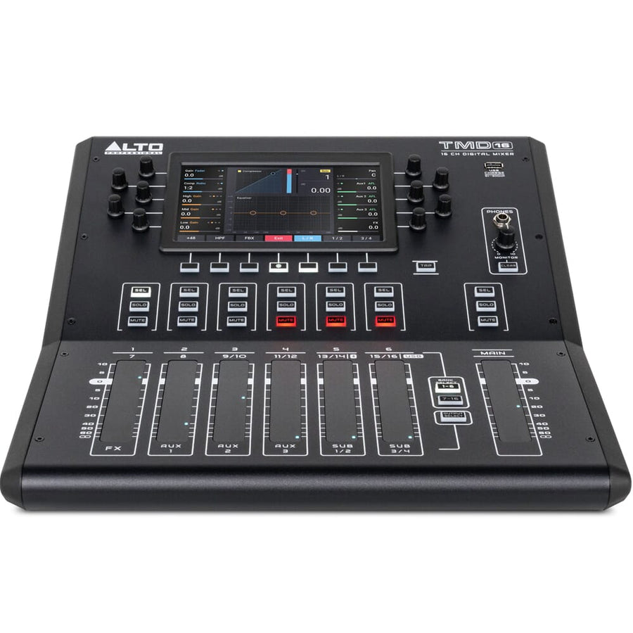 Alto TMD16, 16-Channel Compact Digital Mixer with Bluetooth and USB