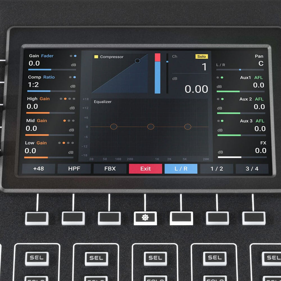 Alto TMD16, 16-Channel Compact Digital Mixer with Bluetooth and USB