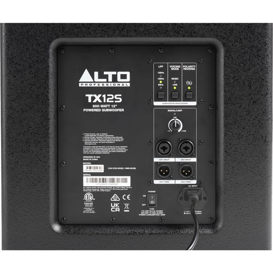 Alto TX12S, 12