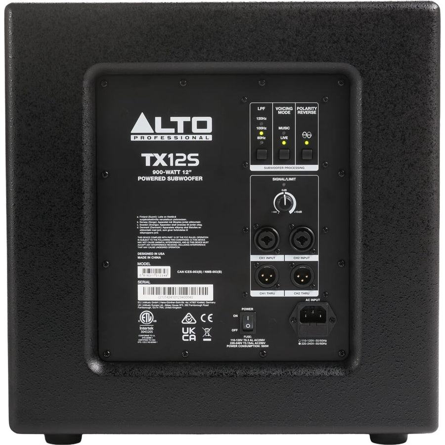 Alto TX12S, 12