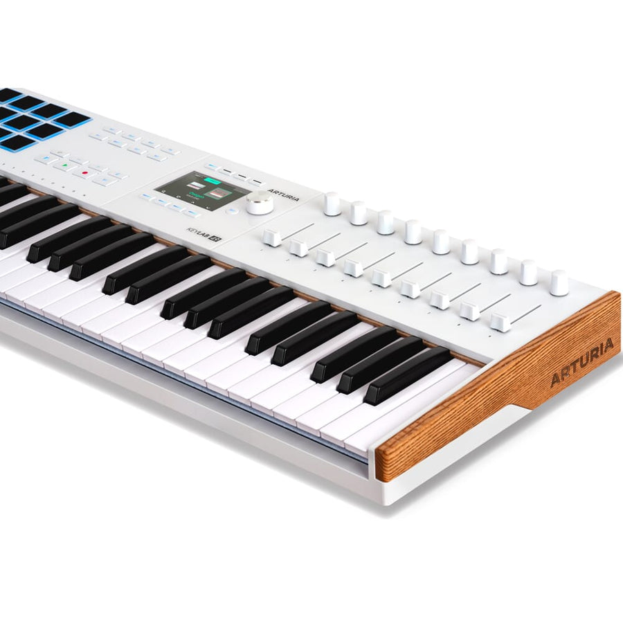 Arturia KeyLab 49 MK3 White, Midi Controller Keyboard + Komplete Select