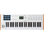 Arturia KeyLab 49 MK3 White, Midi Controller Keyboard + Komplete Select