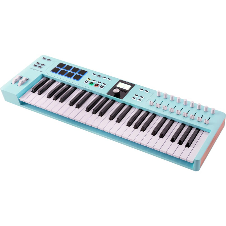 Arturia KeyLab Essential 49 MK3 Aquamarine Midi Controller Keyboard + Komplete Select