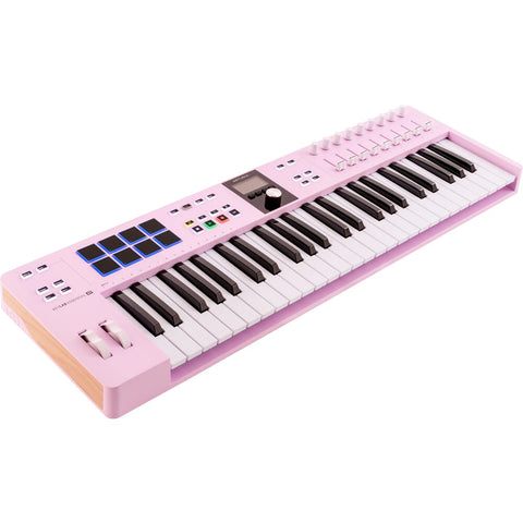 Arturia KeyLab Essential 49 MK3 Rose Quartz Midi Controller Keyboard + Komplete Select