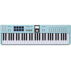 Arturia KeyLab Essential 61 MK3 Aquamarine Midi Controller Keyboard + Komplete Select