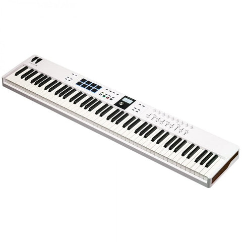 Arturia KeyLab Essential 88 MK3 White Midi Controller Keyboard + Komplete Select