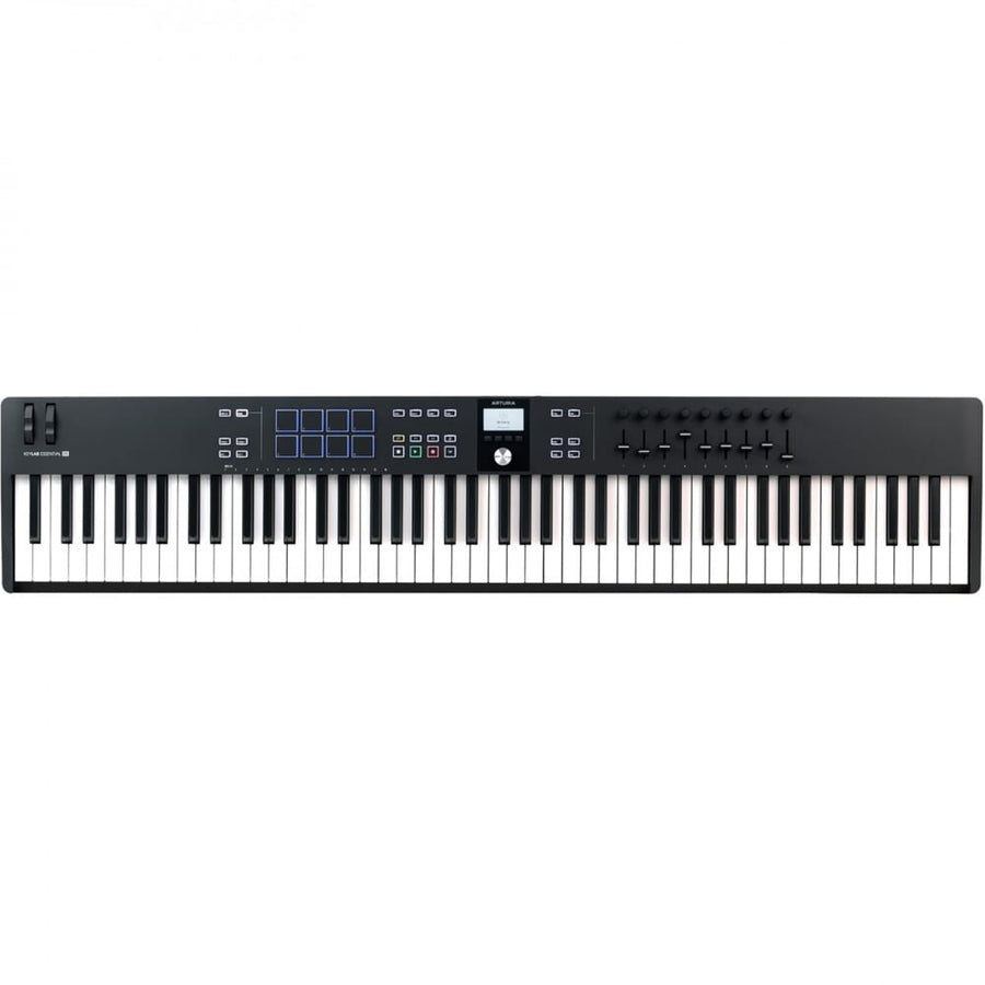 Arturia KeyLab Essential 88 MK3 Black Midi Controller Keyboard + Komplete Select