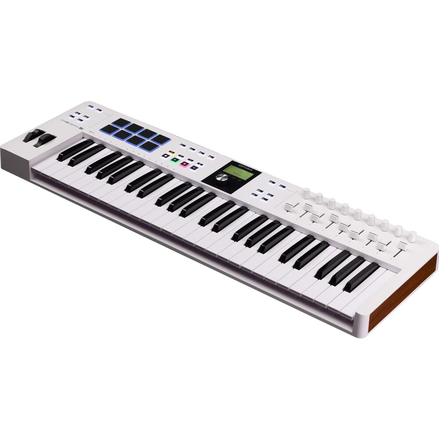 Arturia KeyLab Essential 49 MK3 White Midi Controller Keyboard + Komplete Select