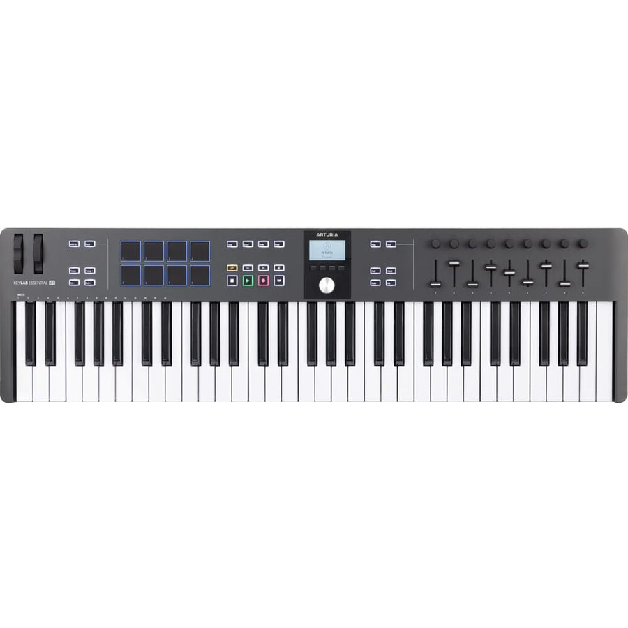 Arturia KeyLab Essential 61 MK3 Black Midi Controller Keyboard + Komplete Select
