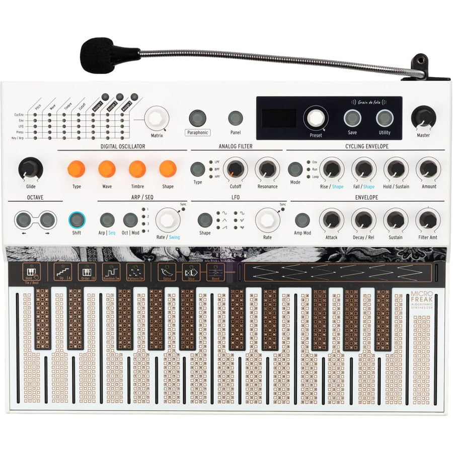 Arturia MicroFreak Vocoder Edition, Hybrid Synthesizer Keyboard