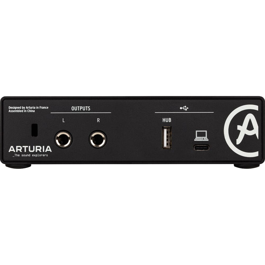 Arturia MiniFuse 1 Black, USB Audio Interface & Software Bundle