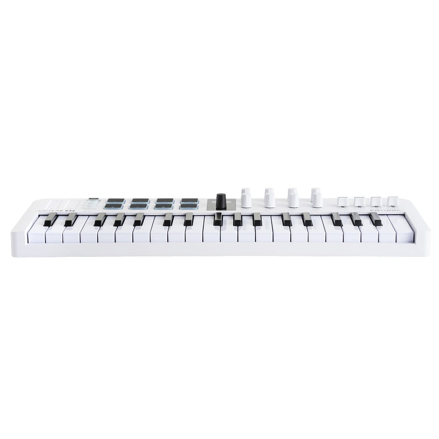 Arturia MiniLab 37 White, USB Controller Keyboard + Komplete Select