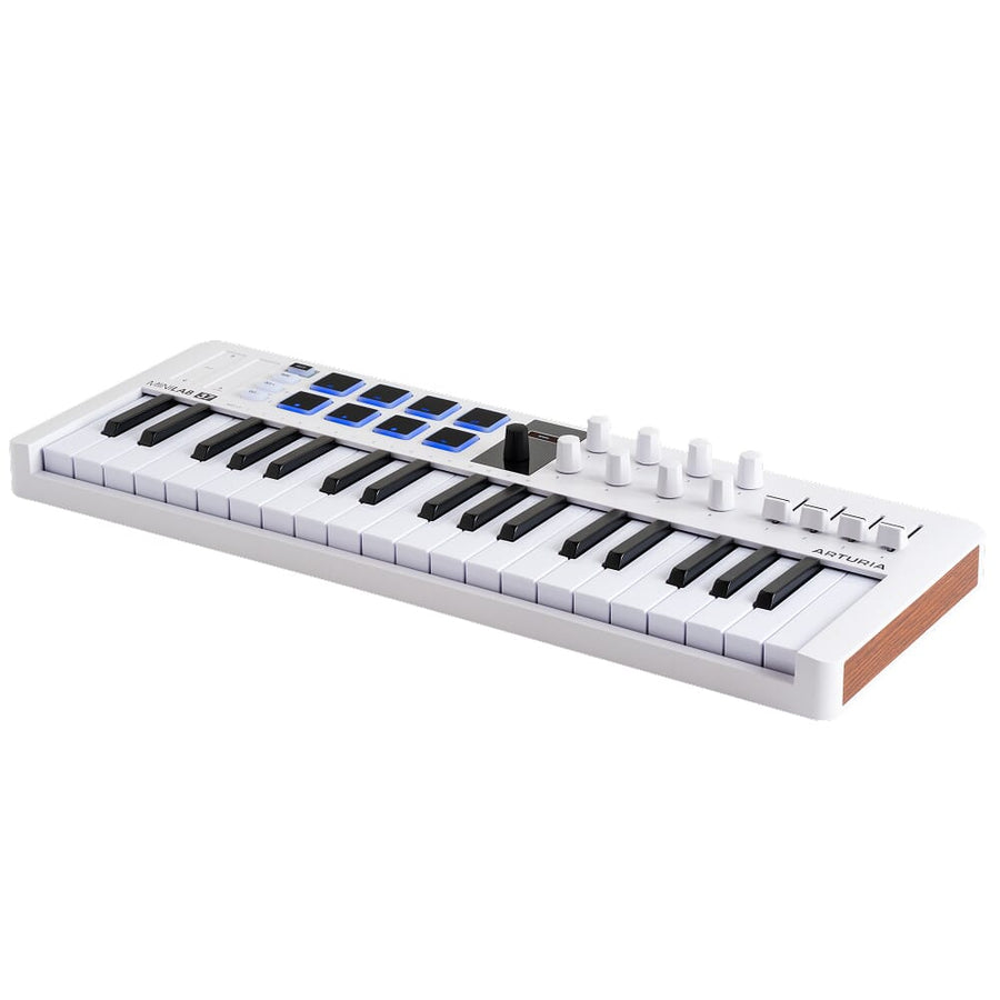 Arturia MiniLab 37 White, USB Controller Keyboard + Komplete Select