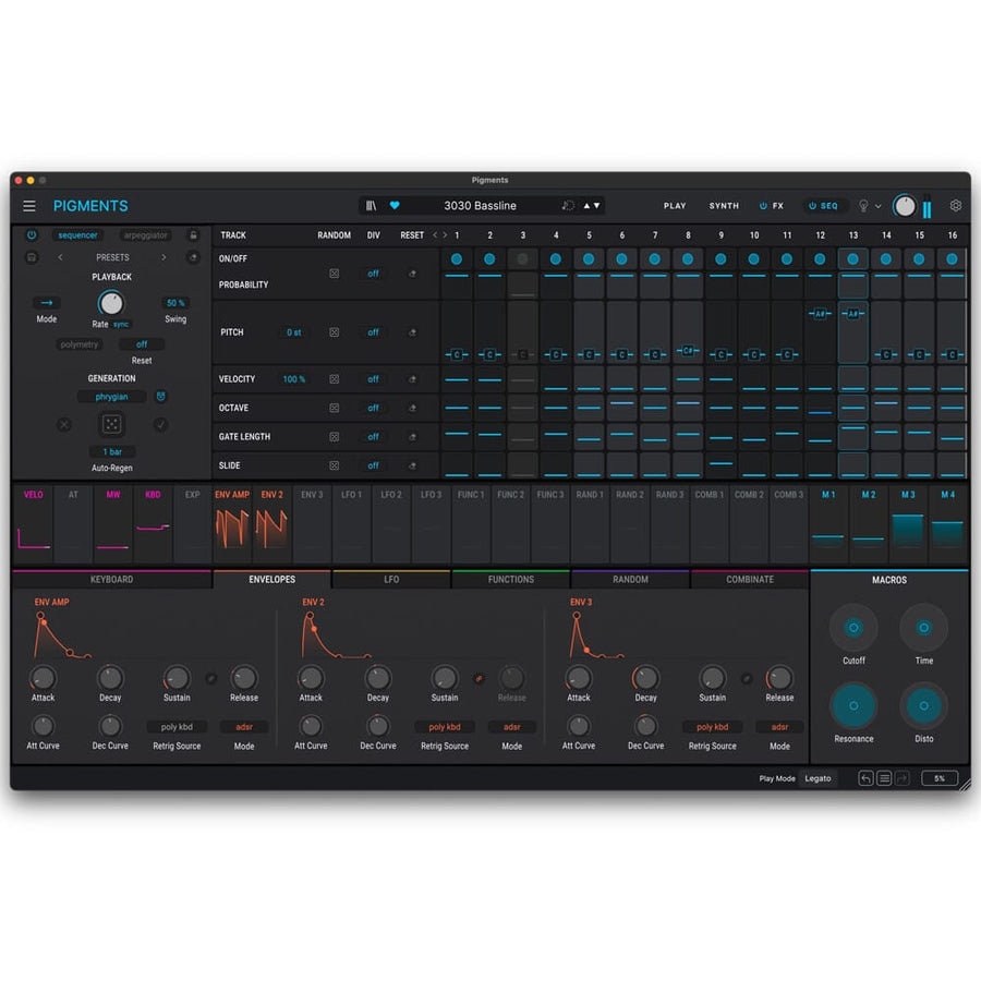 Arturia Pigments 7 Wavetable Software Synth, Software Download