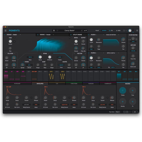 Arturia Pigments 7 Wavetable Software Synth, Software Download