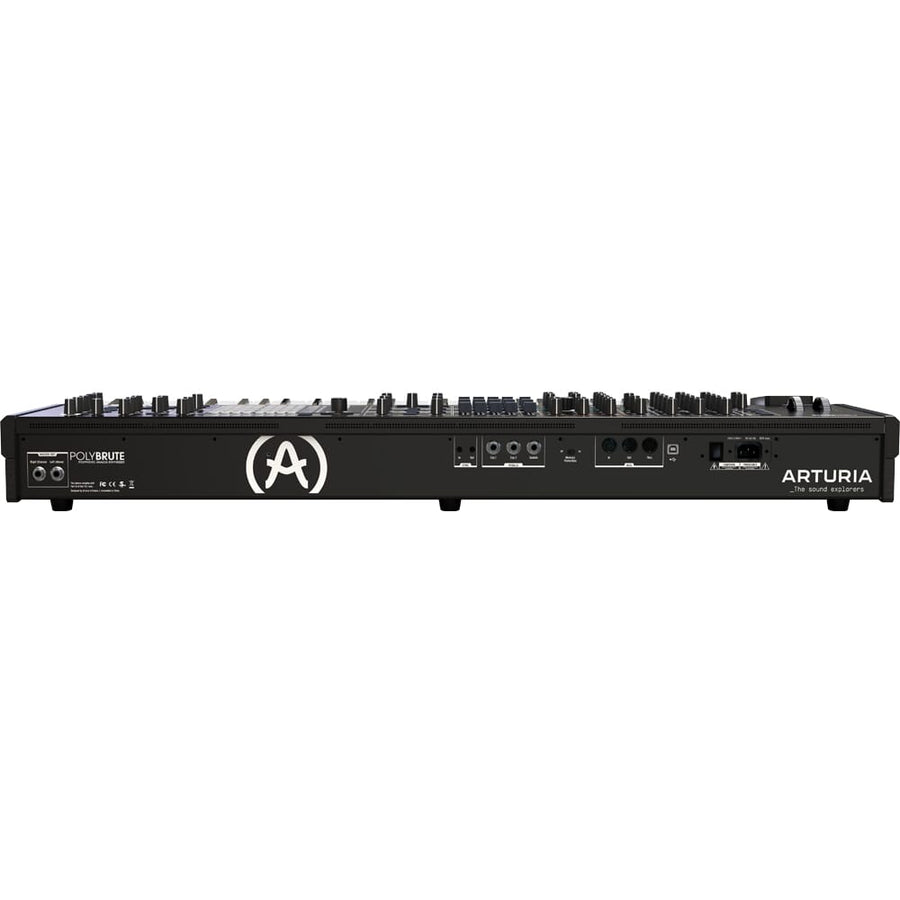 Arturia PolyBrute Noir, 61-Key, 6-Voice Analogue Poly Synthesizer Keyboard