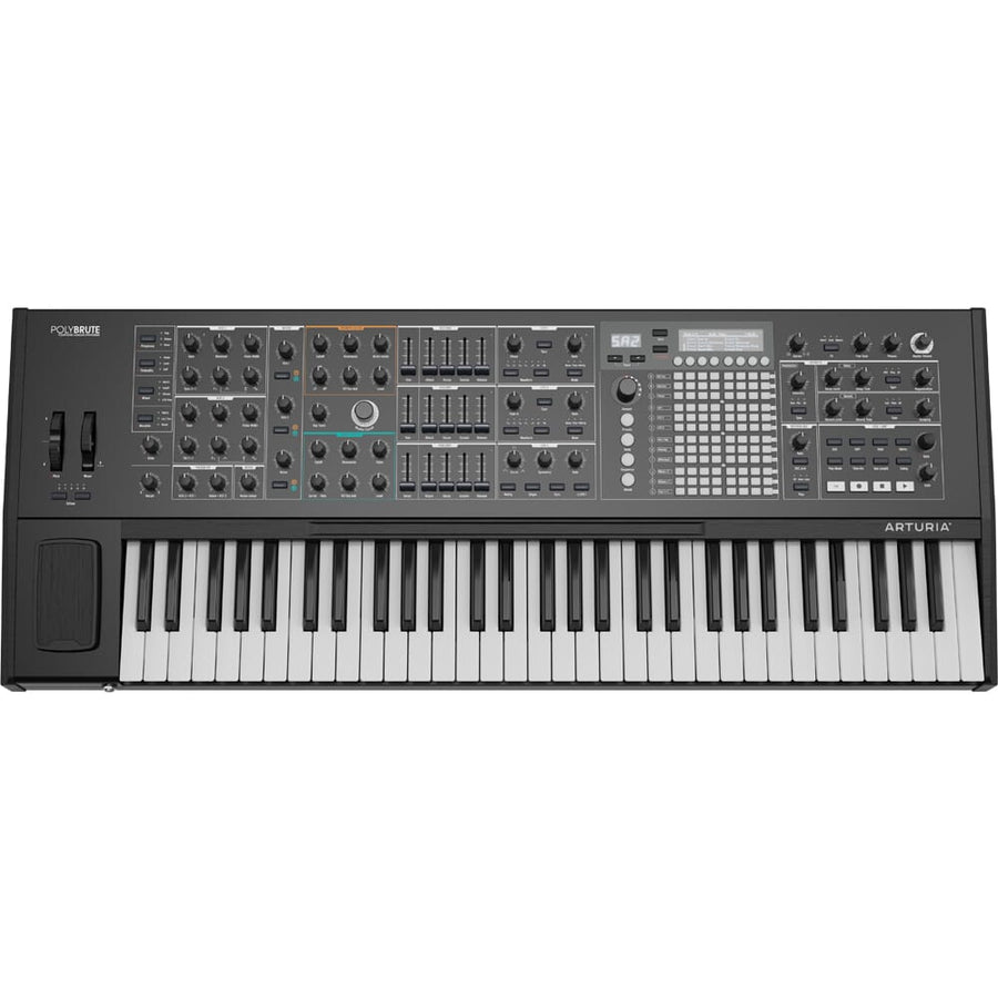 Arturia PolyBrute Noir, 61-Key, 6-Voice Analogue Poly Synthesizer Keyboard