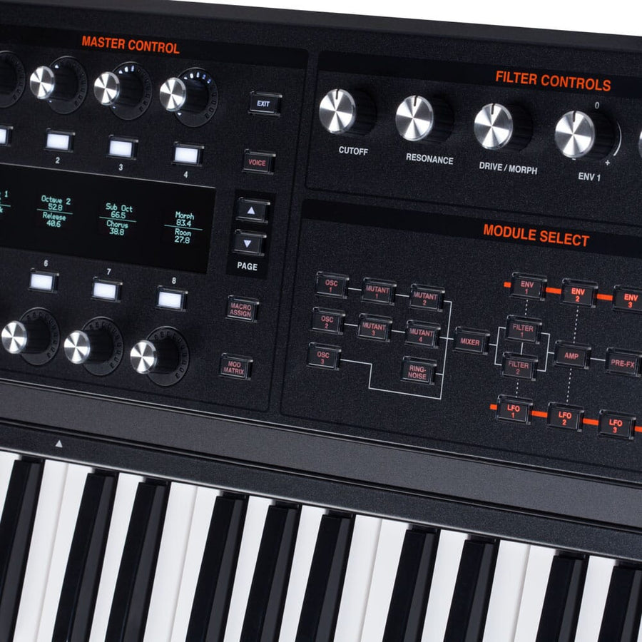 ASM HydraSynth, Digital Wave Morphing Keyboard Synthesizer