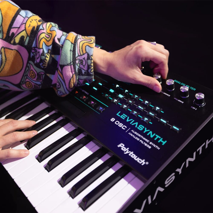 ASM Leviasynth Keyboard, 61-Key Hybrid Algorithmic Synthesizer