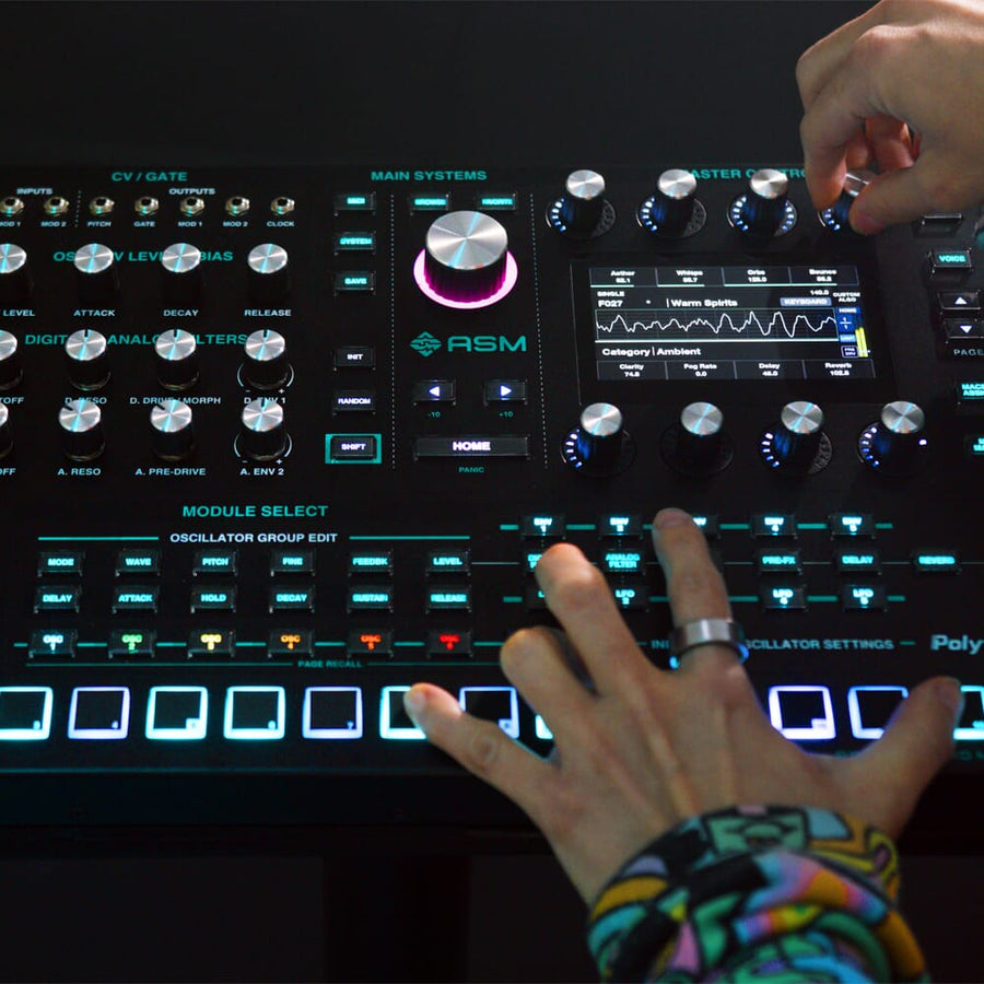 ASM Leviasynth Desktop Hybrid Synth Module