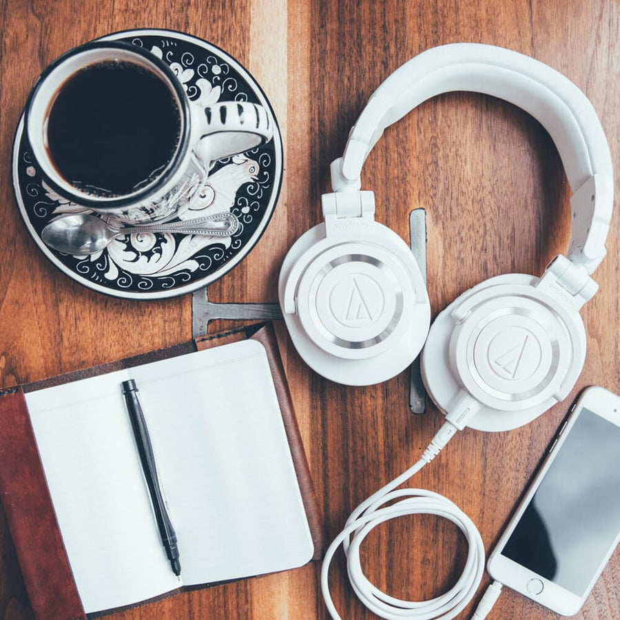 Audio Technica ATH-M50X White Studio Headphones