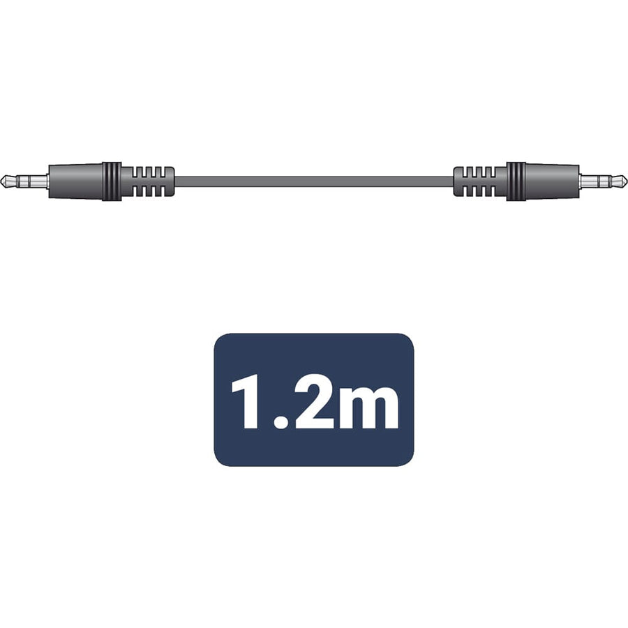 AV:Link Minijack Aux cable, 1.2mtr Length