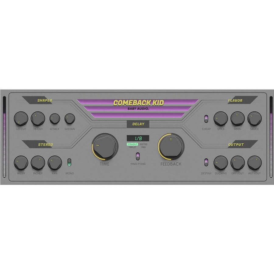 Baby Audio Comeback Kid, Delay Software Download