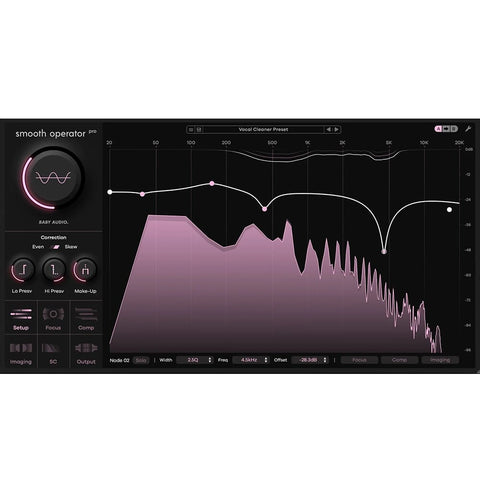 Baby Audio Smooth Operator Pro, Spectral Signal Balancer Software Download