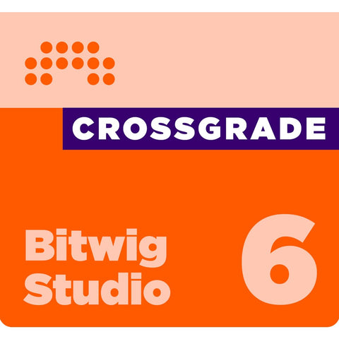 Bitwig Studio Crossgrade DAW, Software Download (Sale Ends 7th April)