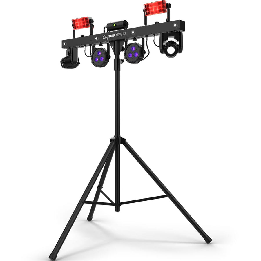 Chauvet DJ GigBAR Move ILS, 5in1 Lighting Bar Mover, Derby, Wash, Laser & Strobe