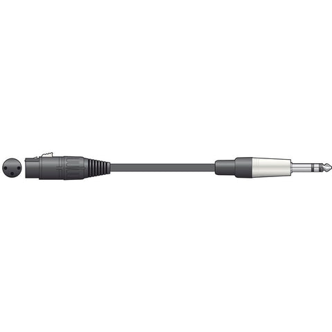 Chord Jack - XLRf Microphone Balanced Audio Cable (3 Metre)