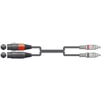 Chord Dual RCA - XLRf 3 Metre Unbalanced Audio Cable (190.063UK)