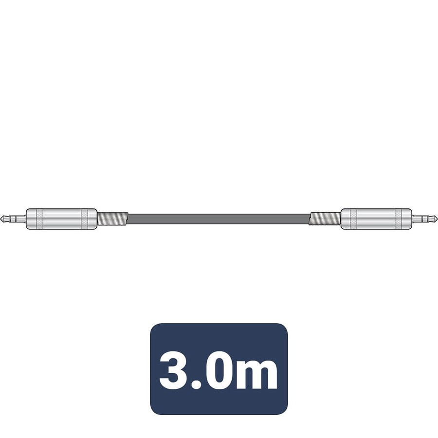 Chord / Citronic 3.5mm TRS MiniJack - 3.5mm TRS MiniJack 3 Metre Balanced Audio Cable (190.008UK)