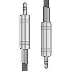 Chord / Citronic 3.5mm TRS MiniJack - 3.5mm TRS MiniJack 3 Metre Balanced Audio Cable (190.008UK)