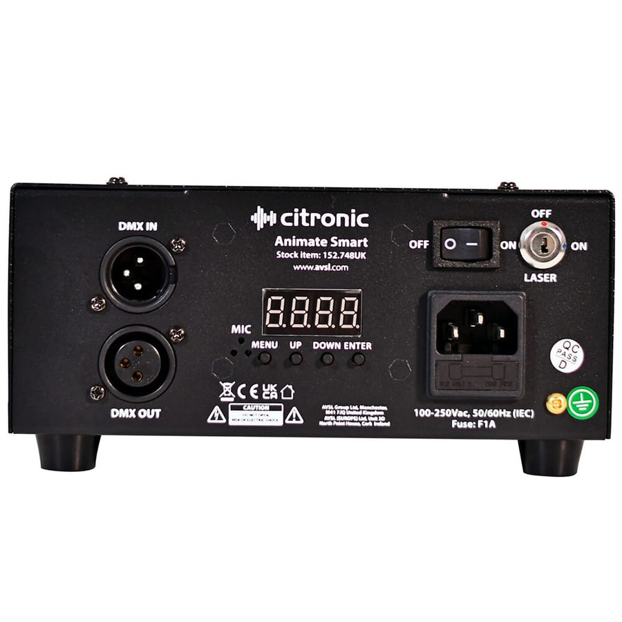 Citronic Animate Smart, RGB Smart Animation Laser