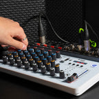 Citronic Q-PAD-8, 8-Channel Mixer with USB & Bluetooth