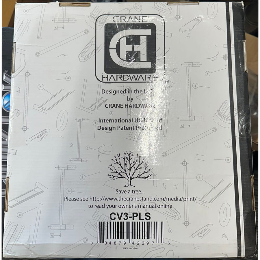 Crane DJ Stand Plus (CV3-PLS-GRY) (B-Stock)