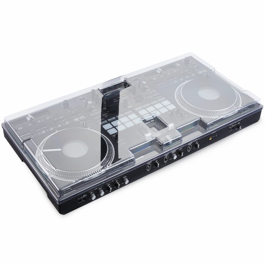 Pioneer DJ DDJ-REV7, Motorised Battle-Style Serato DJ Pro Controller + Decksaver Bundle