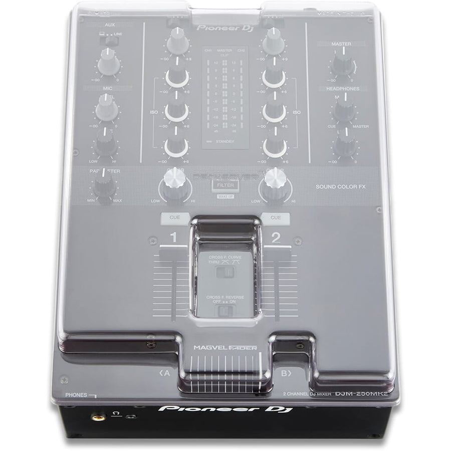 Decksaver Protective Cover for Pioneer DJ DJM-250 MK2 & DJM-450