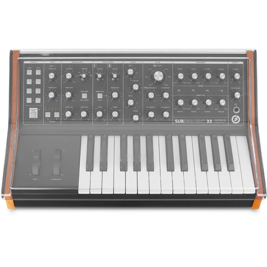 Decksaver Cover for Moog Subsequent 25 or Sub Phatty
