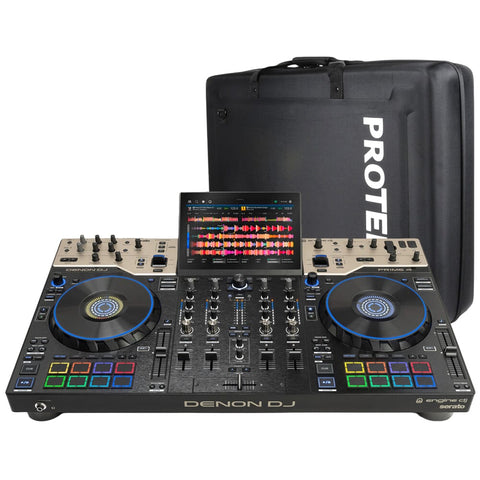 Denon DJ PRIME 4 G2 + Protekt Carry Bag Bundle Deal