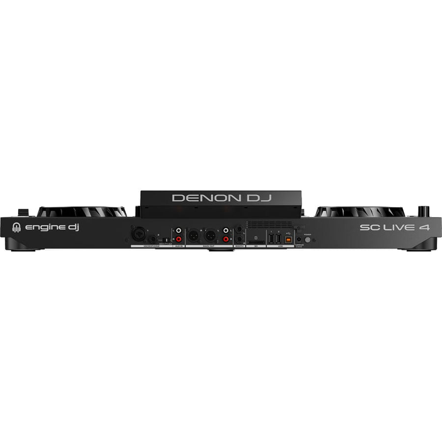 Denon DJ SC Live 4, Standalone DJ Controller with Built-In Speakers, Amazon Music Streaming & Stems