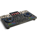 Denon DJ PRIME 4 G2, 4-Channel Standalone DJ System with Built-in FX, Lighting Output, and Stems