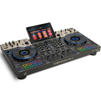 Denon DJ PRIME 4 G2, 4-Channel Standalone DJ System with Built-in FX, Lighting Output, and Stems