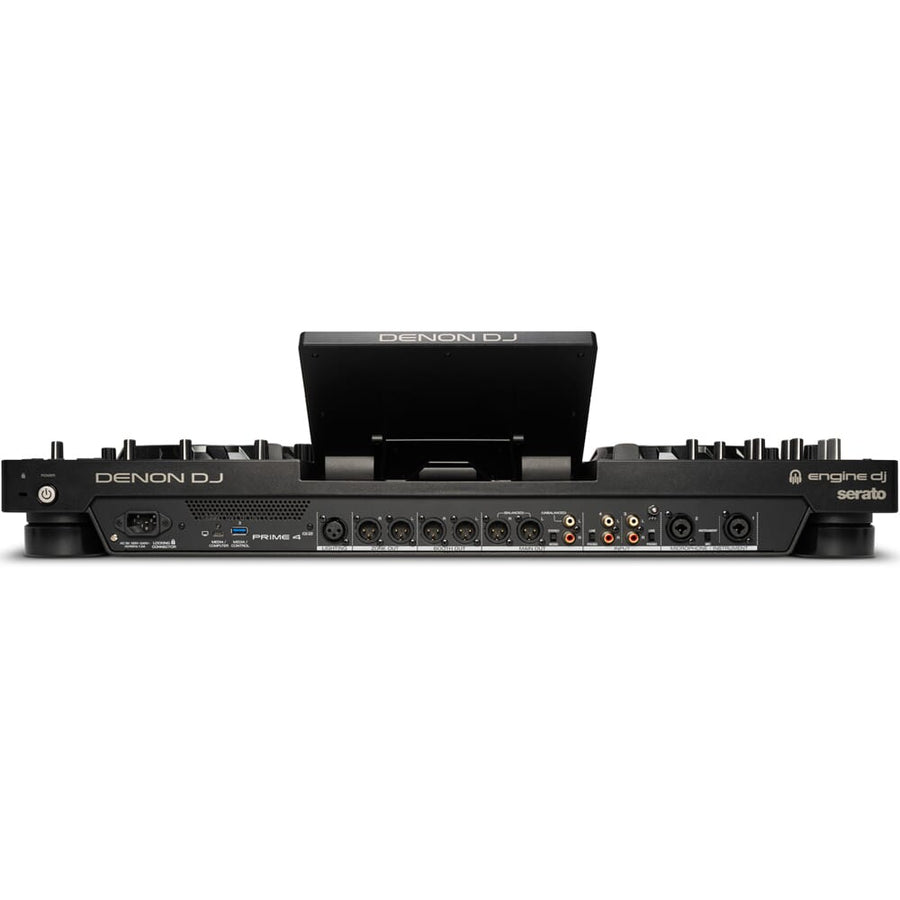 Denon DJ PRIME 4 G2, 4-Channel Standalone DJ System with Built-in FX, Lighting Output, and Stems