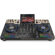 Denon DJ PRIME 4 G2, 4-Channel Standalone DJ System with Built-in FX, Lighting Output, and Stems