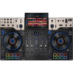 Denon DJ PRIME 4 G2, 4-Channel Standalone DJ System with Built-in FX, Lighting Output, and Stems